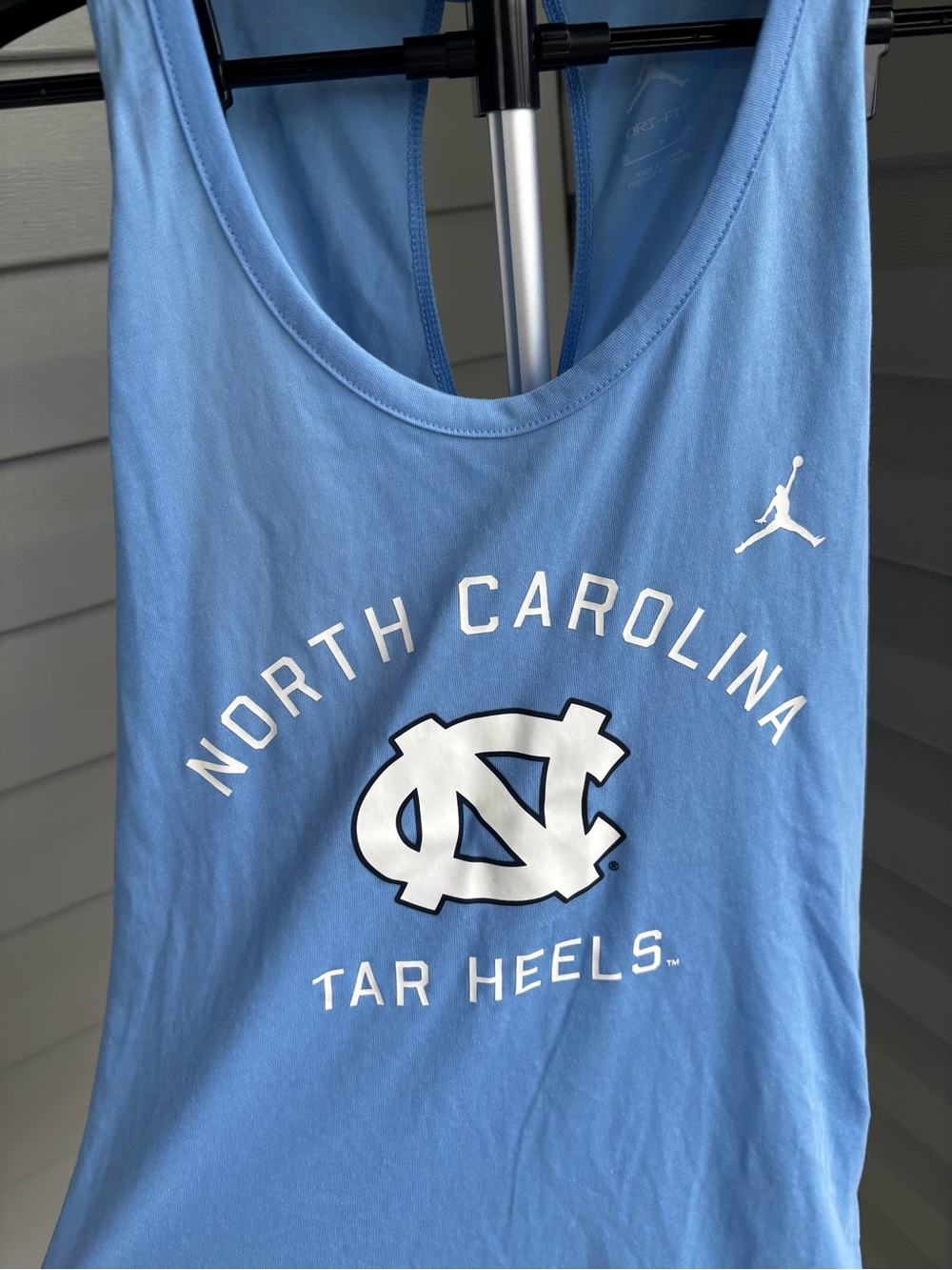 Jordan UNC North Carolina Tar Heels Dri-FIT Racerback Tank Top Women’s XL Blue